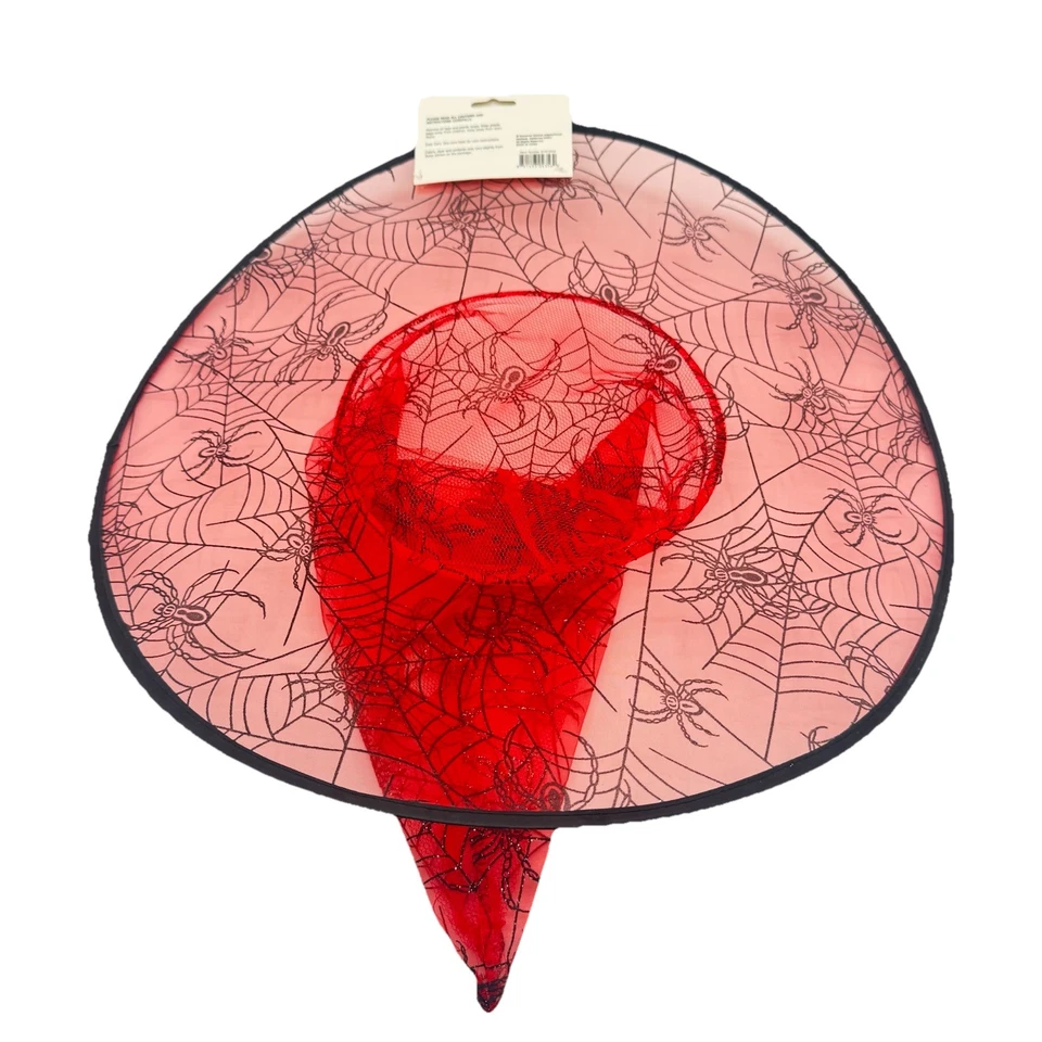 Винтажный ведьма шляпа (лот из 2) костюм аксессуар для взрослых унисекс один размер Хэллоуин стая - Изображение 4 из 4