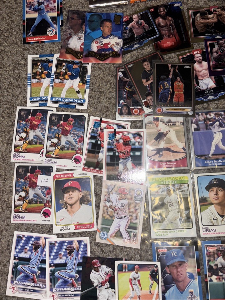 Huge Massive Multi Sports Card Lot Baseball, Football, Basketball, UFC ...