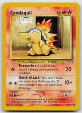 Pokemon Card Cyndaquil (57) Common Neo Genesis 057/111