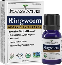 Forces of Nature Ringworm Treatment for Humans, Organic Homeopathic Medicine, 0.