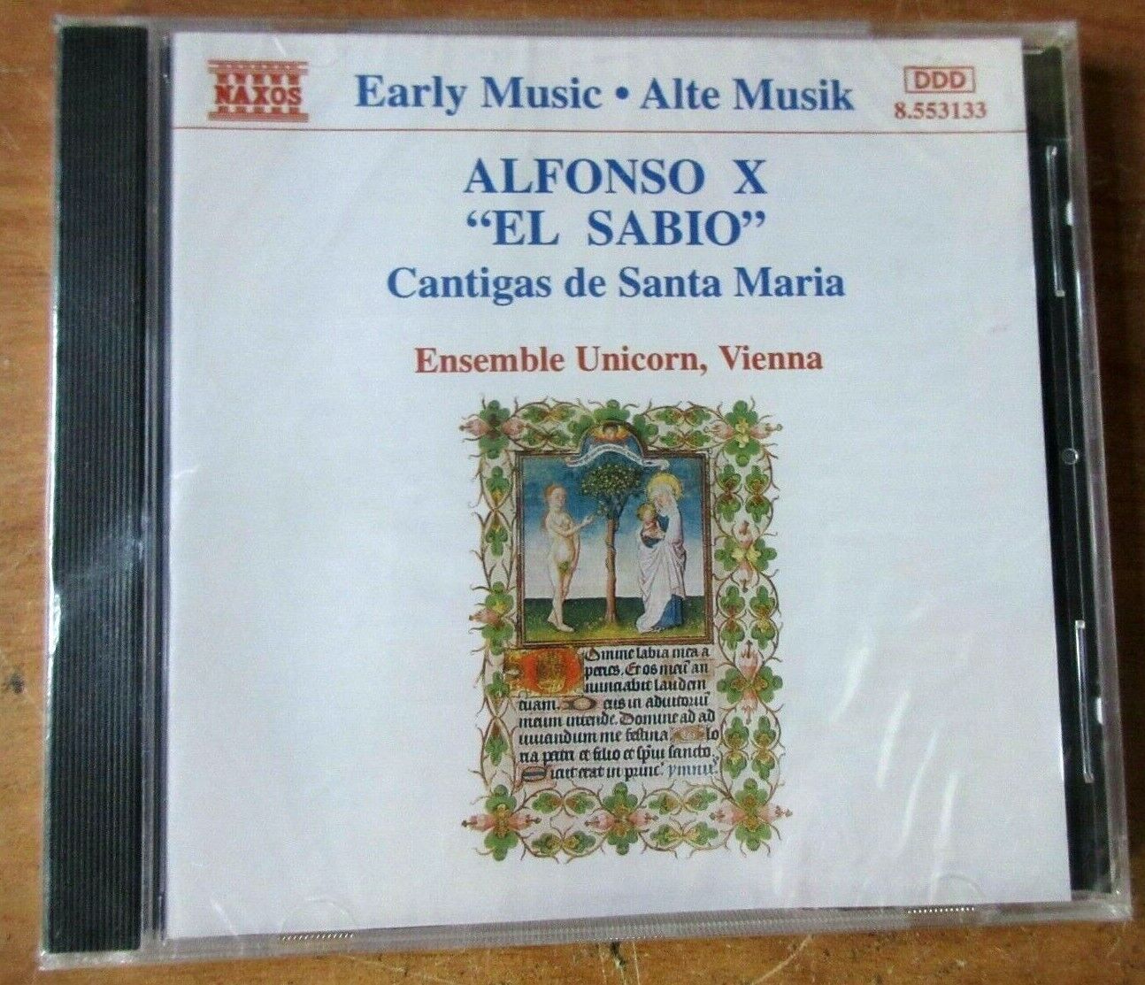 Alfonso X “El Sabio”, Ensemble Unicorn, Vienna – Cantigas De Santa Maria  (1995, CD) - Discogs