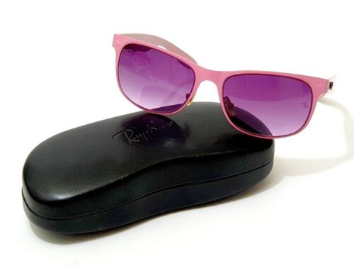 Rarità: occhiali da sole da donna Ray-Ban 3D5023 ~ lavanda ~ viola scuro ~ USA - Foto 1 di 11