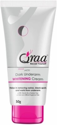Qraa Advanced Lacto Dark Underarm Whitening Cream (50 g) FREE SHIPPING