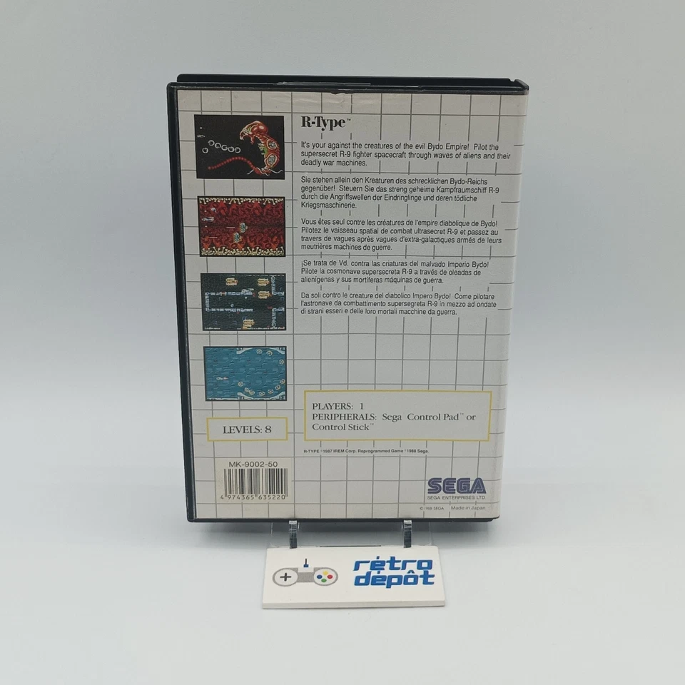 R-Type/Sega Master System / Pal / Eur - Image 2 of 4