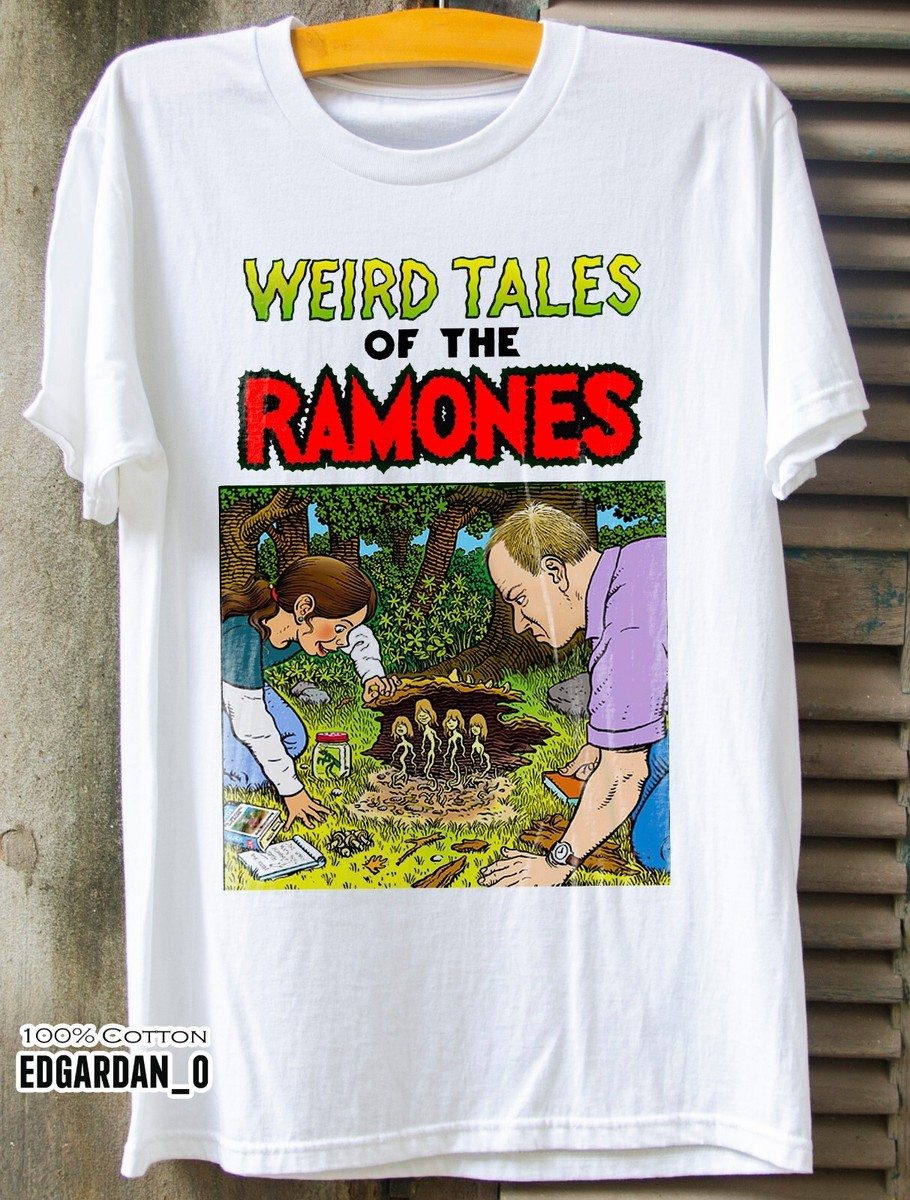 Ramones - Weird Tales of the Ramones White T-Shirt Size S-5XL | eBay