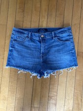 J Brand Light Wash Cut Off Jean Shorts 31