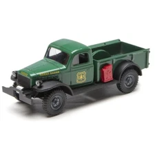 Denver Die-Cast 1:48 Scale 1947 Dodge Power Wagon - U.S. FORESTRY SERVICE GREEN