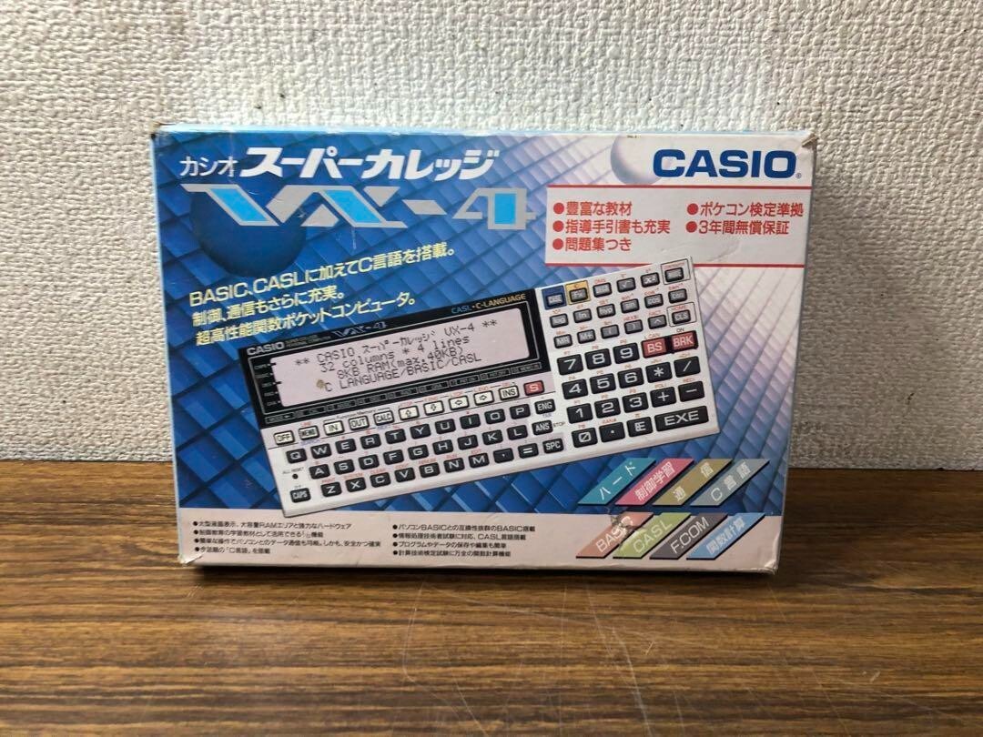 ミニPC CASIO VX4 POCKET COMPUTER Casio VX-4 Pocket Computer Super College Pocket Computer