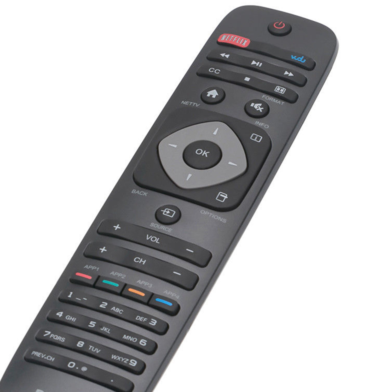New TV Remote for Philips TV 46PFL31208 39PFL2908 39PFL21208 46PFL3908 50PFL3908