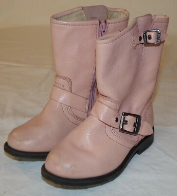 pink frye boots