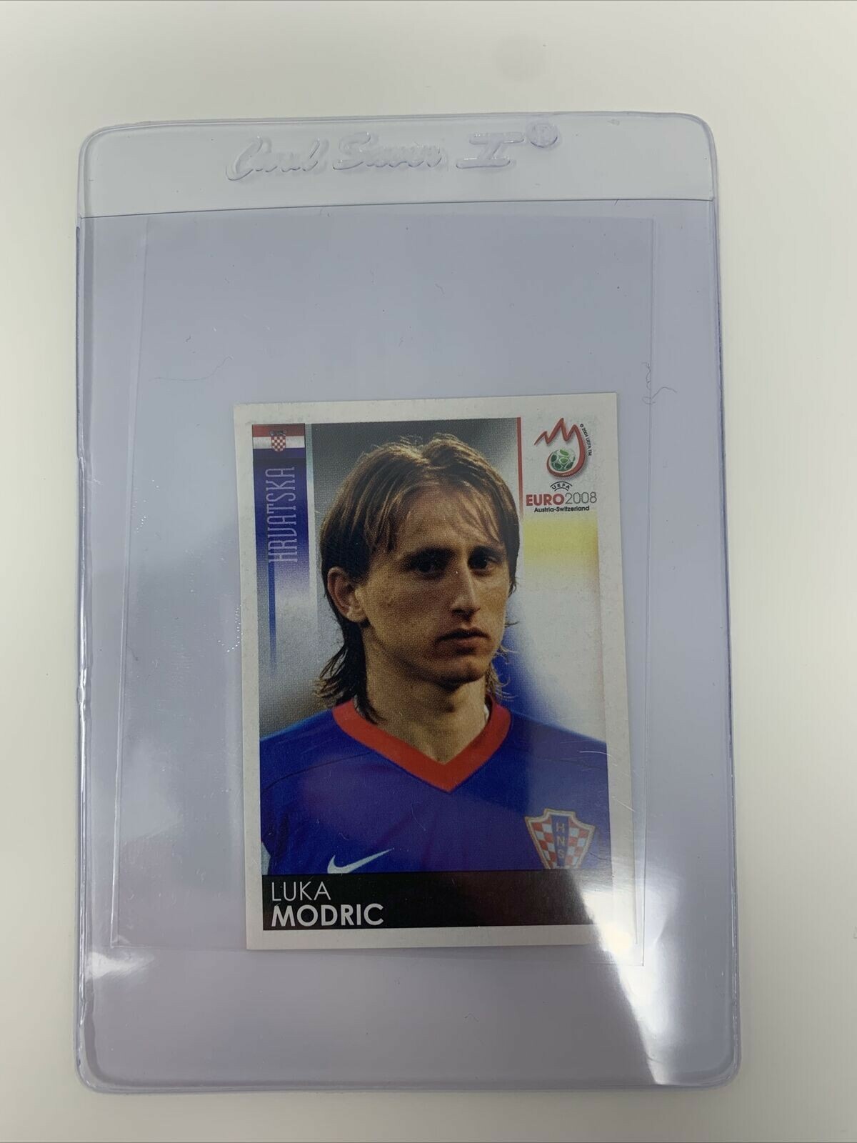 2008 Panini UEFA EURO Luka Modric RC ROOKIE STICKER #194