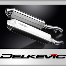 Kit Lattine Silenziatori Scarico Inox Triovale 420mm Yamaha FJR1300 2006-2023