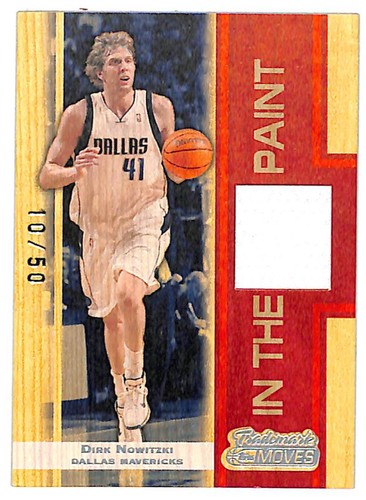 dirk nowitzki jersey card