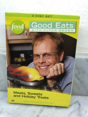 Good Eats With Alton Brown Meats Sweets & Holiday Treats DVD 2008
