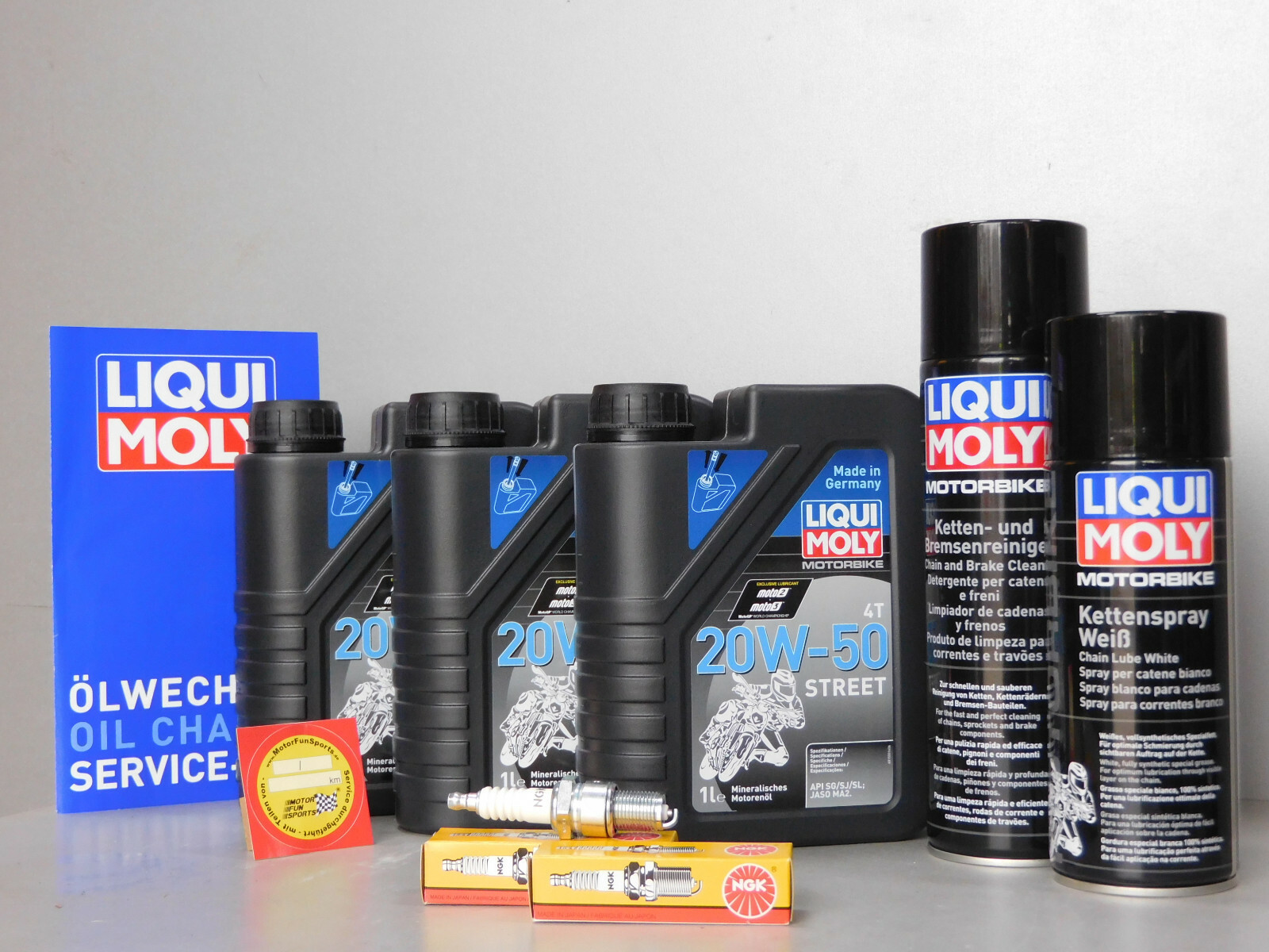 Maintenance Set XS 650 Oil Spark Plug Service Inspection