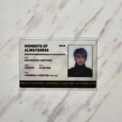 Unopened] tomorrow x together 2020 yeonjun season's