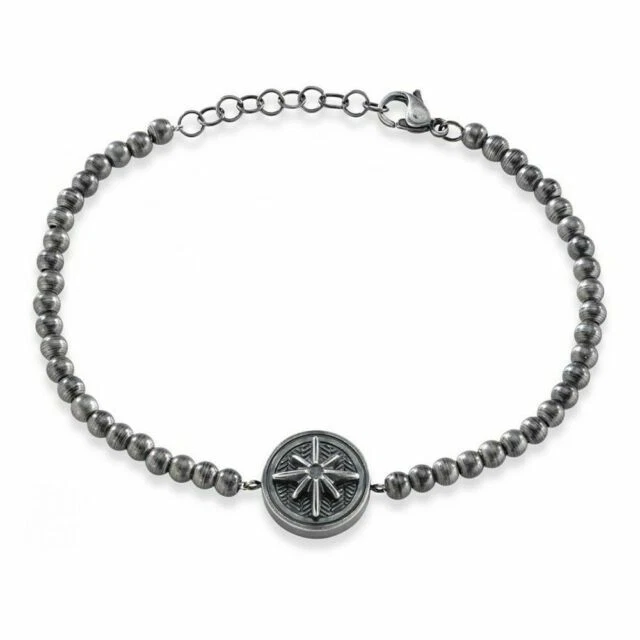 Bracciali di bigiotteria in pietra principale ematite