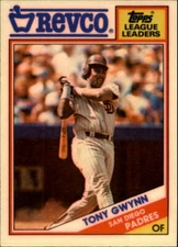 A7328- 1988 Topps Revco League Leaders BB #s 1-33 -You Pick- 15+ FREE US SHIP