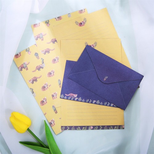 6Pcs Letter Paper 3Pcs Envelopes for Writing Letters Wedding Invitations 10 Type - Picture 62 of 74