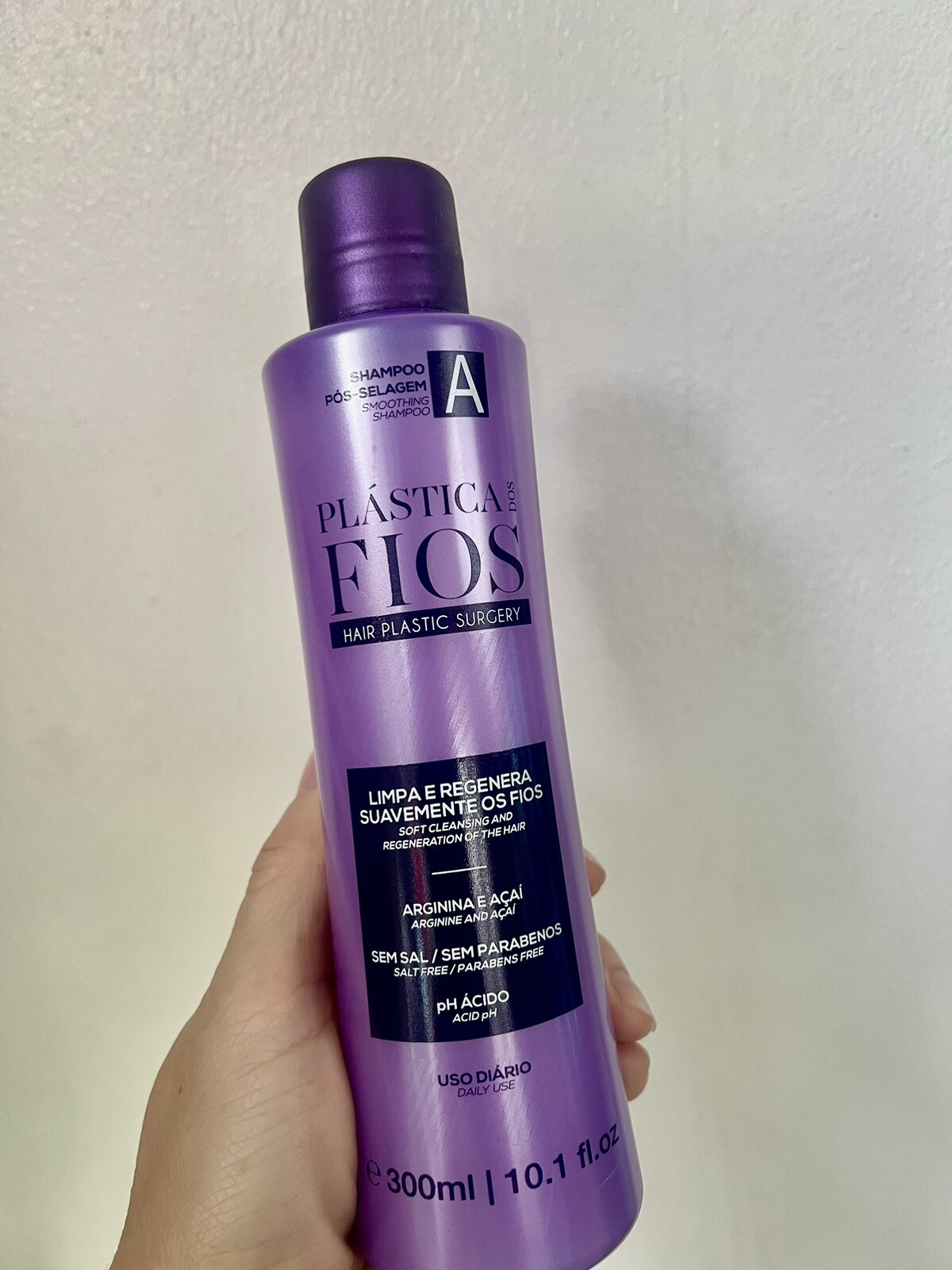 Plastic Surgery Dos Fios Complete Set: Shampoo, Conditioner, Mask, Leave On