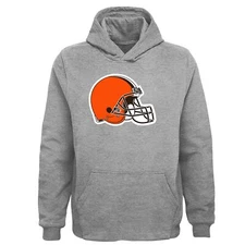 Outerstuff NFL Youth Boy's Cleveland Browns Primary Logo Fleece Hoodie