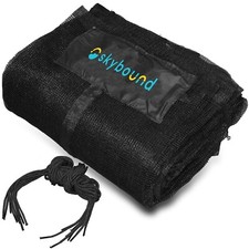 SB Replacement Enclosure Net For 14ft Trampolines w/ 4 Angled Poles NET ONLY 