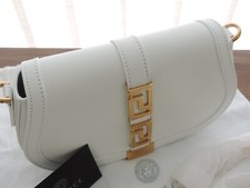Versace Greca Handtasche - Goddess Bag - Schultertasche - weiß - NEU -