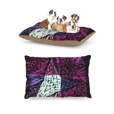 Kess InHouse Theresa Giolzetti "Family 3"Fleece Large Pet Dog Bed, 30 by 40-Inch