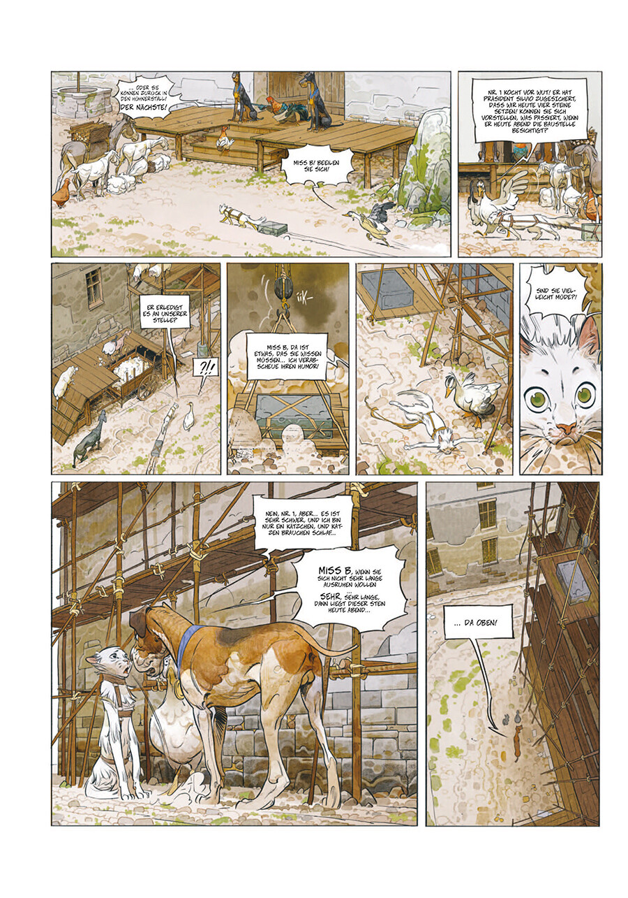 Thumbnail - Xavier Dorison / Schloss Der Tiere. Band 1 (splitter Diamant V