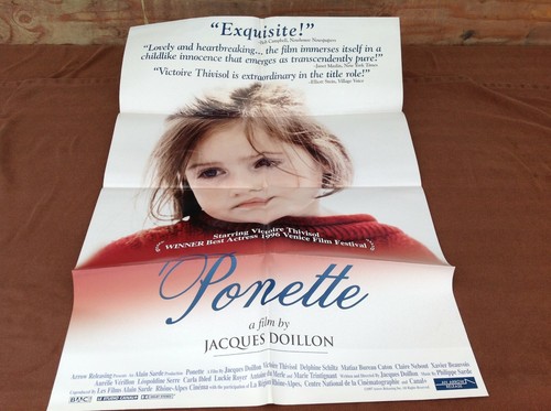 1997 Ponette Original Movie House Full Sheet Poster
