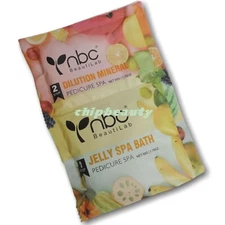 Jelly Spa Pedicure Kit 1&2 Luxury Pearl Glow and Cooling Scent Tropical Fruit