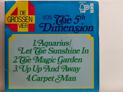 The 5th Dimension -Aquarius/Let The Sunshine...+3 (Die Großen Vier) D-1972  Bell