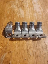 New Lot Of 5 Panduit LCAX2/0-38F One-hole, flex lug, 2/0 AWG, 3/8 stud, 90° Pad