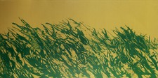 Mattia MORENI Il campo avvelenato impazzisce  1971 litografia originale firmata
