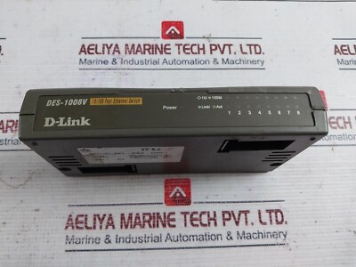 D-Link DES-1008V 10/100 Schneller Ethernet-Switch Ver: A1
