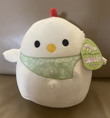 squishmallow chicken with bandana