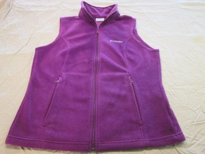 purple columbia vest