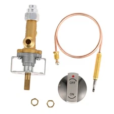 Low Pressure LPG Propane Gas Flame Failure Safety Control Valve Kit 1/2 PSI