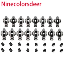 1.5 Ratio 7/16''  Stainless Steel Roller Rocker Arms Set For Block Chevy SBC 350