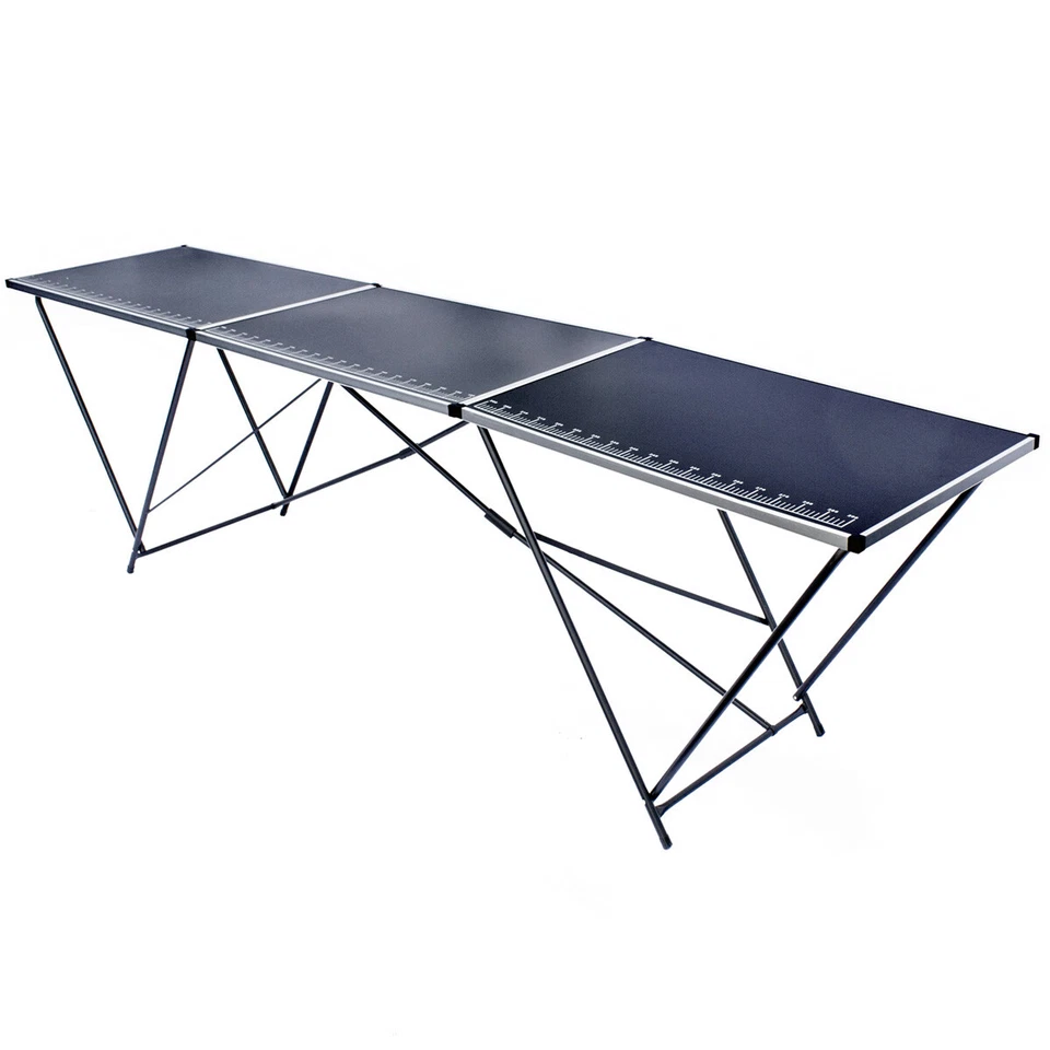 3 Meter Tapeziertisch mit Maßskala - Mehrzwecktisch Klapptisch zum Tapezieren - Bild 2 von 4