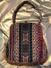 Vintage JORELLE Beaded Evening Bag EXCELLENT Cond c. 1930s-1940s Made in Belgium