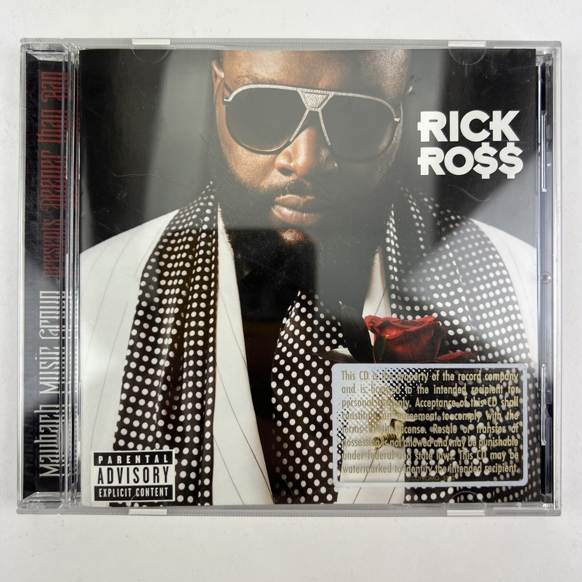 RARE PROMO CD - Rick Ross - Deeper than rap - 2009 Def Jam