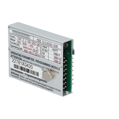 Indramat MOD5/1X034-008 Operating Parameter Current A Peak/Cont:30/25 Used UMP