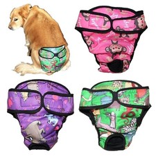 For LARGE  MEDIUM Dog Diaper Female Girl Sanitary Pants Reusable Washable L-XXL