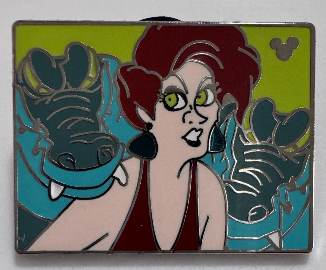 Disney 73306 Madame Medusa Brutus Nero Villains with Pets Pin