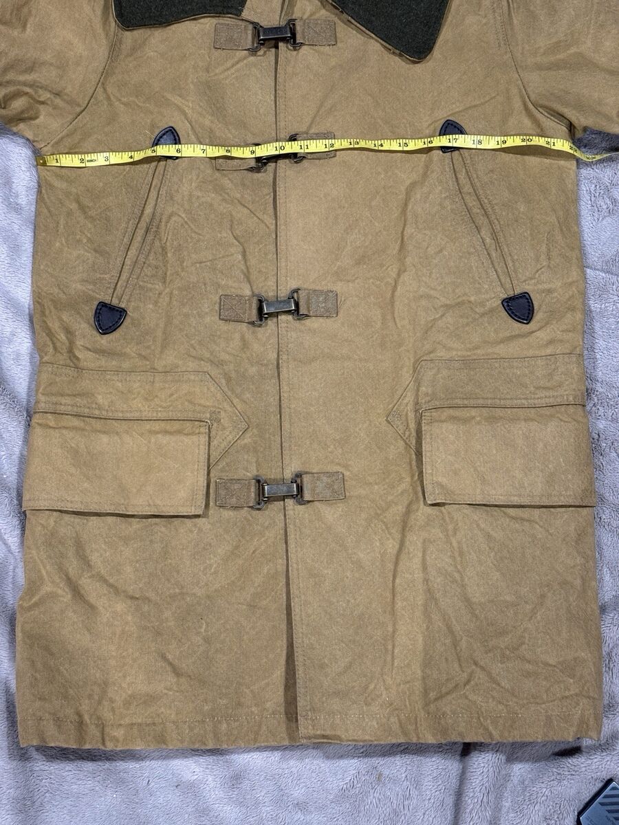 Filson X Cabourn Clip Coat, Waxed / Oiled, Made In USA Filson X Cabourn Clip Coat, Waxed / Oiled, Made In USA