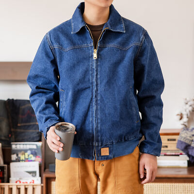 Red Tornado J14 Men's Spring 15Oz Denim Jacket Vintage Work Coat