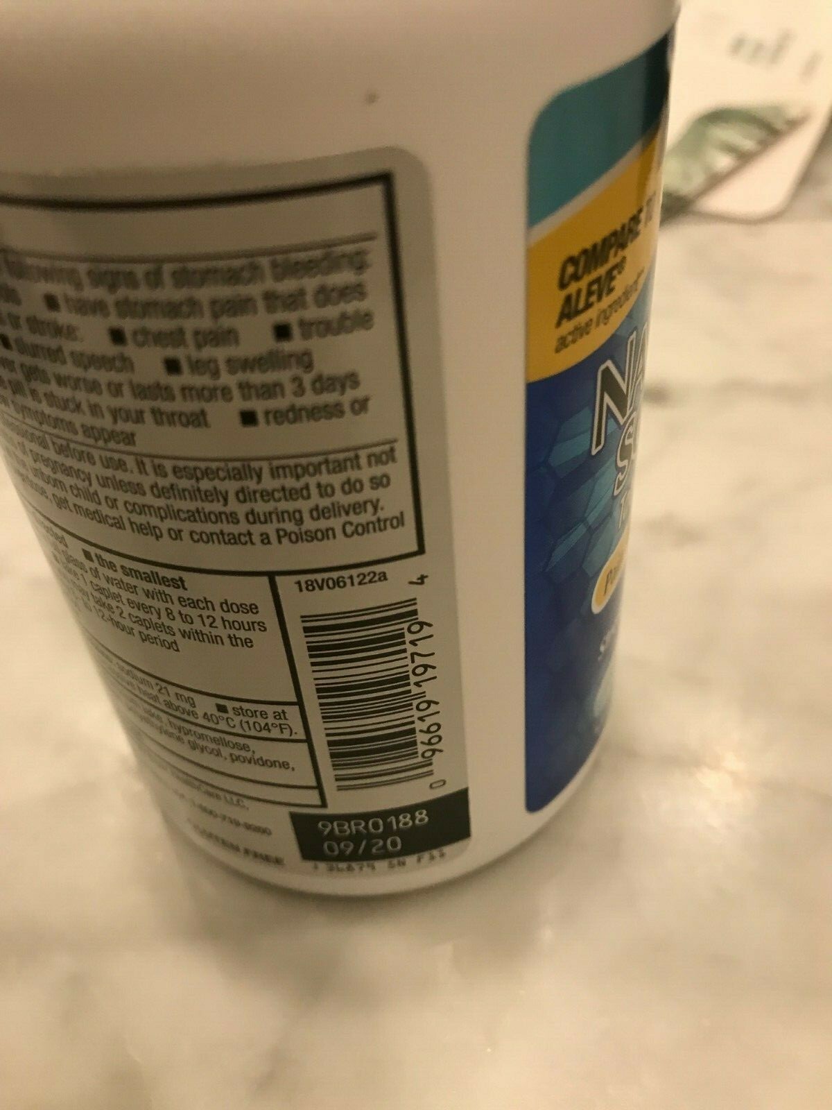 Kirkland Signature Naproxen Sodium 220 mg 400 Caplets NSAID