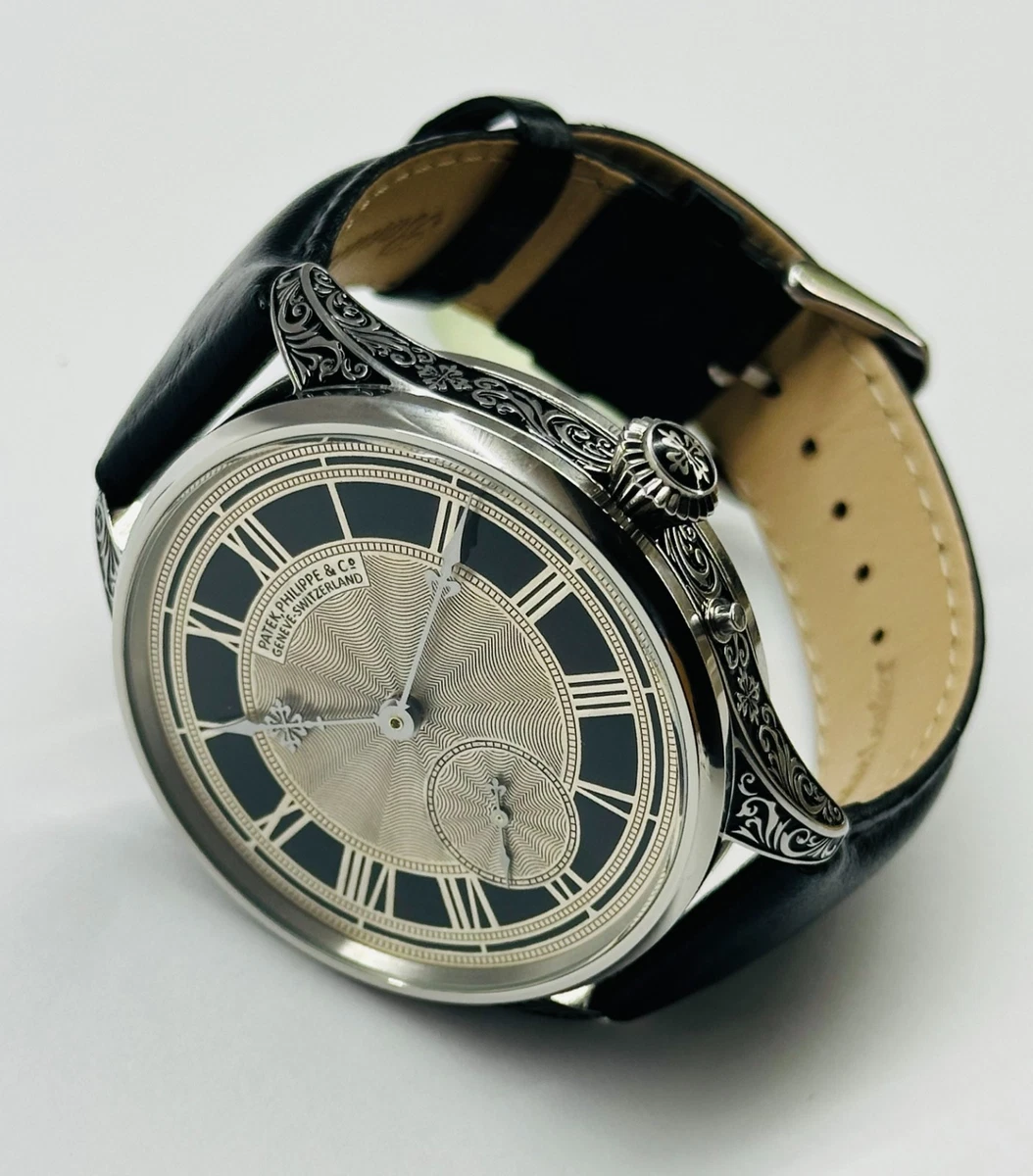 Reloj Pulsera Patek Philippe Hombre Calidad Matrimonio Caja Acero Inoxidable.