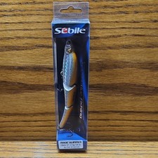 Sebile Magic Swimmer 125 Slow Sinking Swimbait 5" 3/4oz F2 Hickory Shad